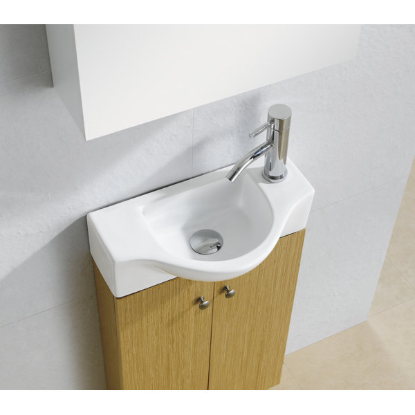 Fine Fixtures Modern Ceramic 18 Wall Mount Bathroom Sink Reviews Fine Fixtures Modern Ceramic 18 Wall Mount Bathroom Sink Reviews Wayfair