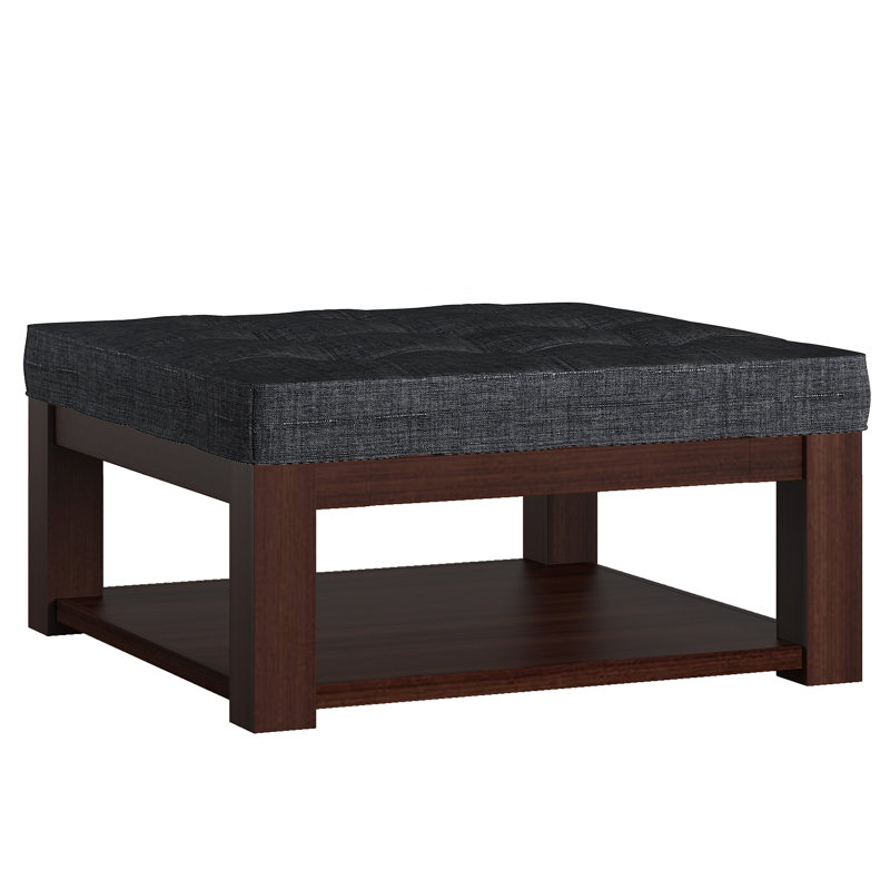 Three Posts Abshire Tufted Cocktail Ottoman Reviews Wayfair