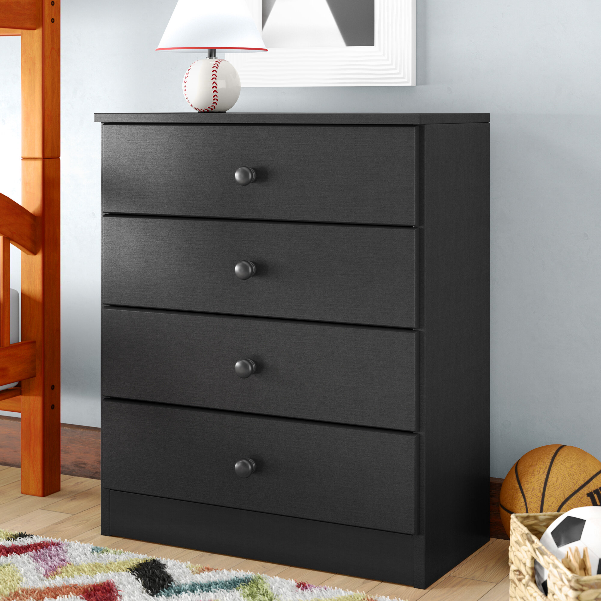 Dressers For Bedroom Long Espresso 6 Drawer Nursery Teen Girl Boy Adults Dressers Chests Of Drawers Home Garden