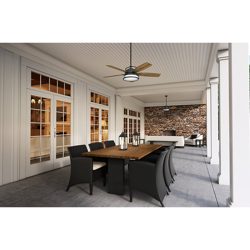 Casablanca Fan 56 Caneel Bay 5 Blade Outdoor Led Standard Fan 56 Caneel Bay 5 Blade Outdoor Led
