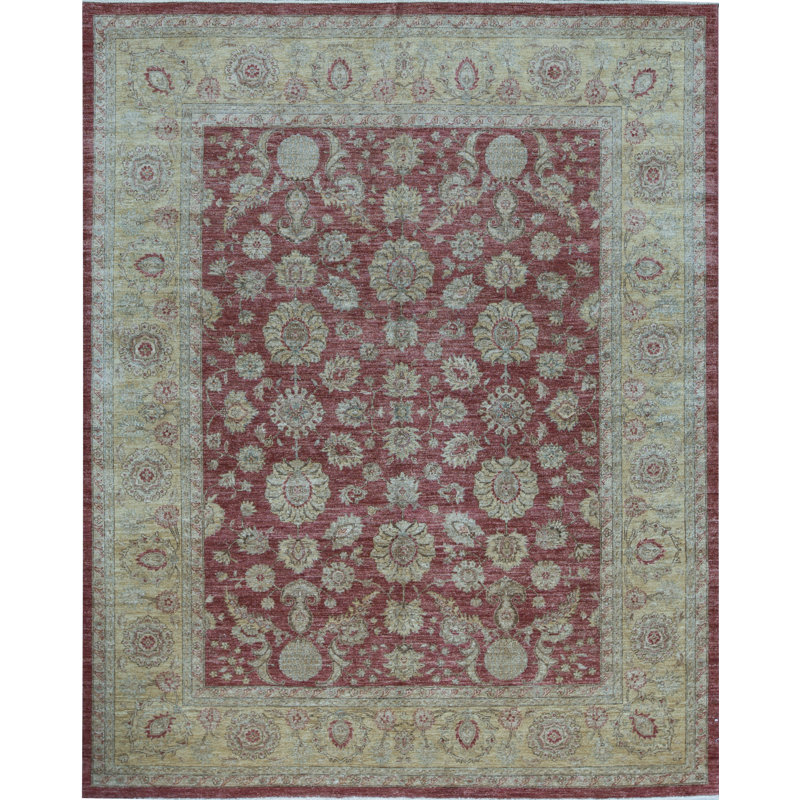 Bokara Rug Co Inc Sultanabad Oriental Hand Knotted Wool Red Gold Area Rug Wayfair