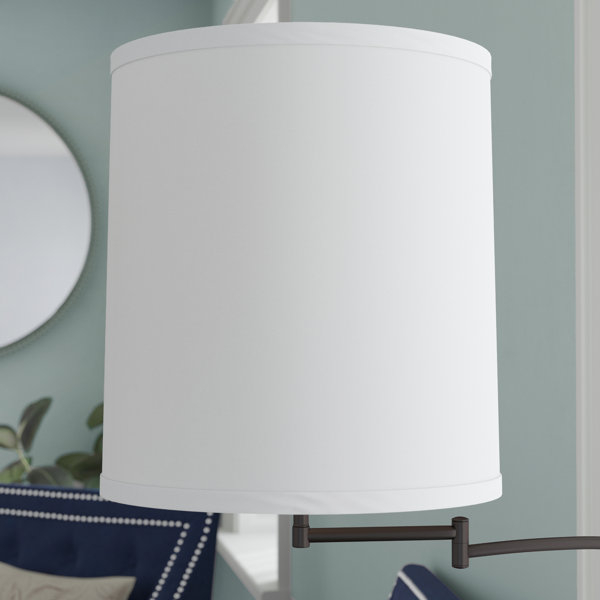 Red Barrel Studio 12 H X 13 W Linen Empire Lamp Shade Spider Reviews Wayfair