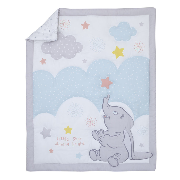 Disney Ensemble De Literie Pour Lit De Bebe 3 Pieces Disney Dumbo Shine Wayfair Ca