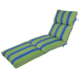 Chaise Lounge Cushions You Ll Love Wayfair Channeled Reversible Indoor Outdoor Chaise Lounge Cushion Set Of 2