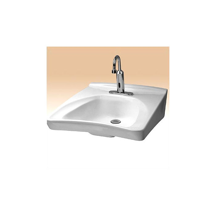 Toto Commercial Vitreous China U Shaped Centerset Faucet Bathroom