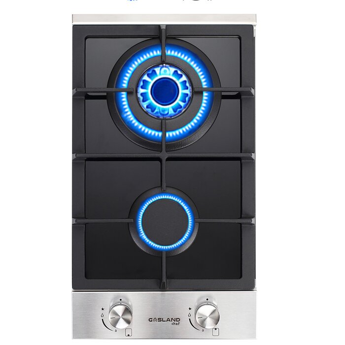 Gaslandchef Built In 12 Gas Cooktop With 2 Burners Wayfair Ca