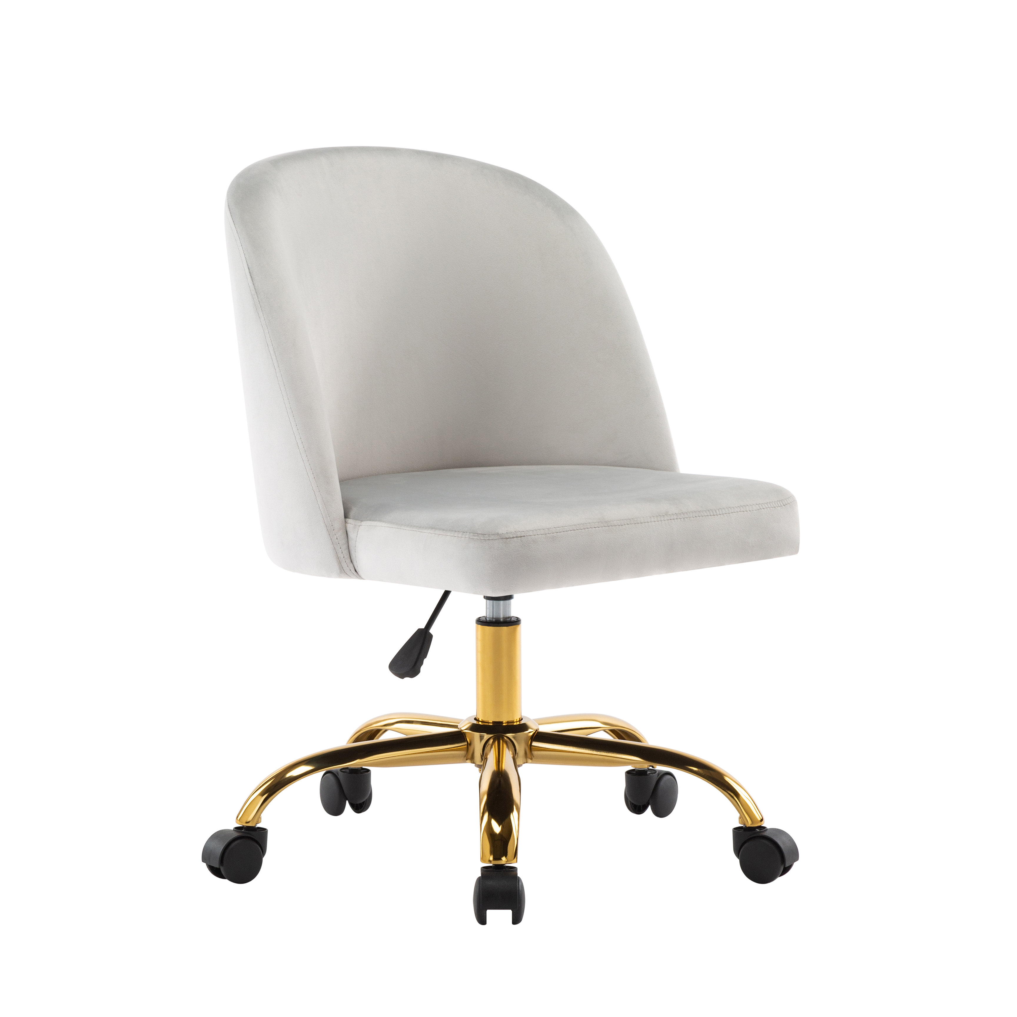 Everly Quinn Eneas Velvet Task Chair Reviews Wayfair
