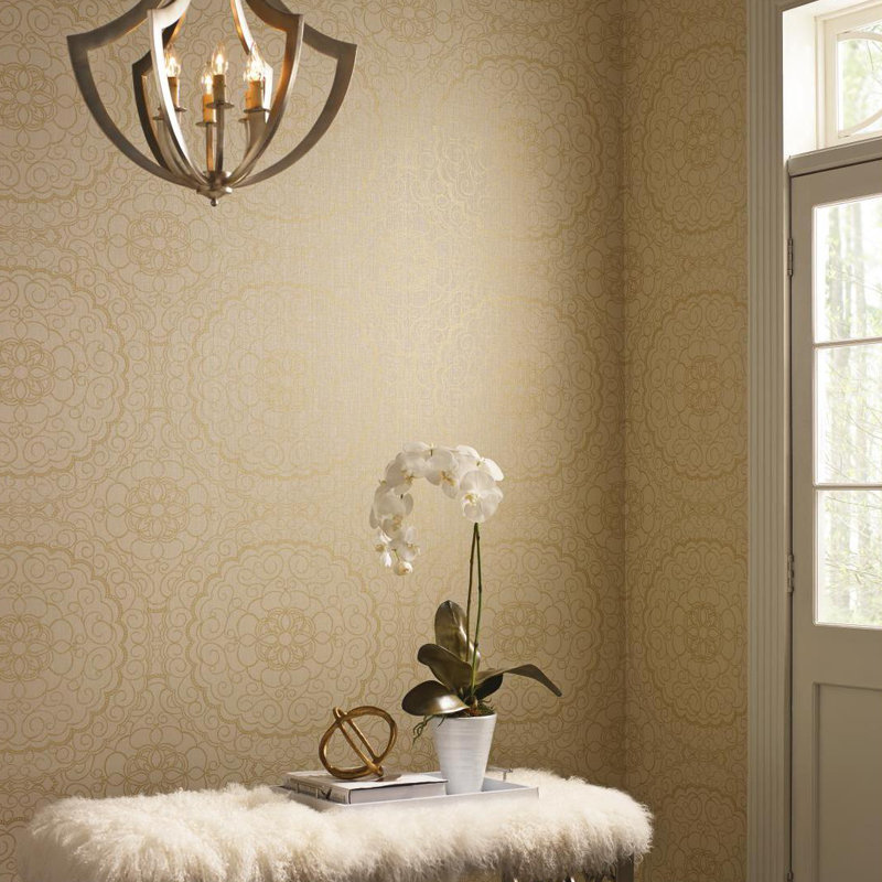 York Wallcoverings Candice Olson Modern Nature Karma 27 X 27