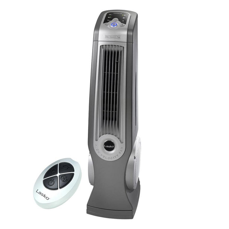 35 Space Saving High Velocity Oscillating Tower Fan With Remote Control