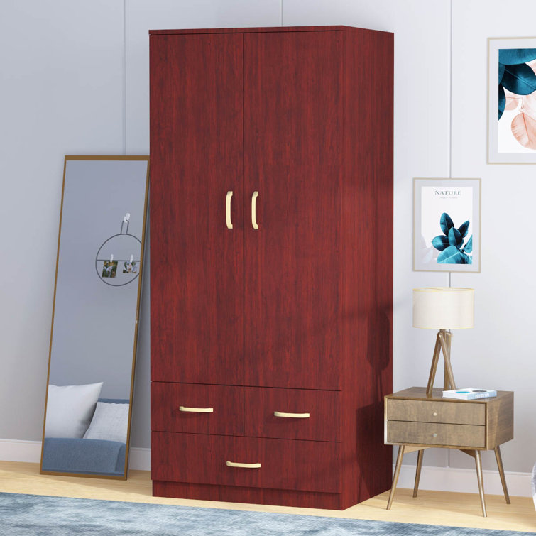 Latitude Run® Tall Storage Armoire Wayfair
