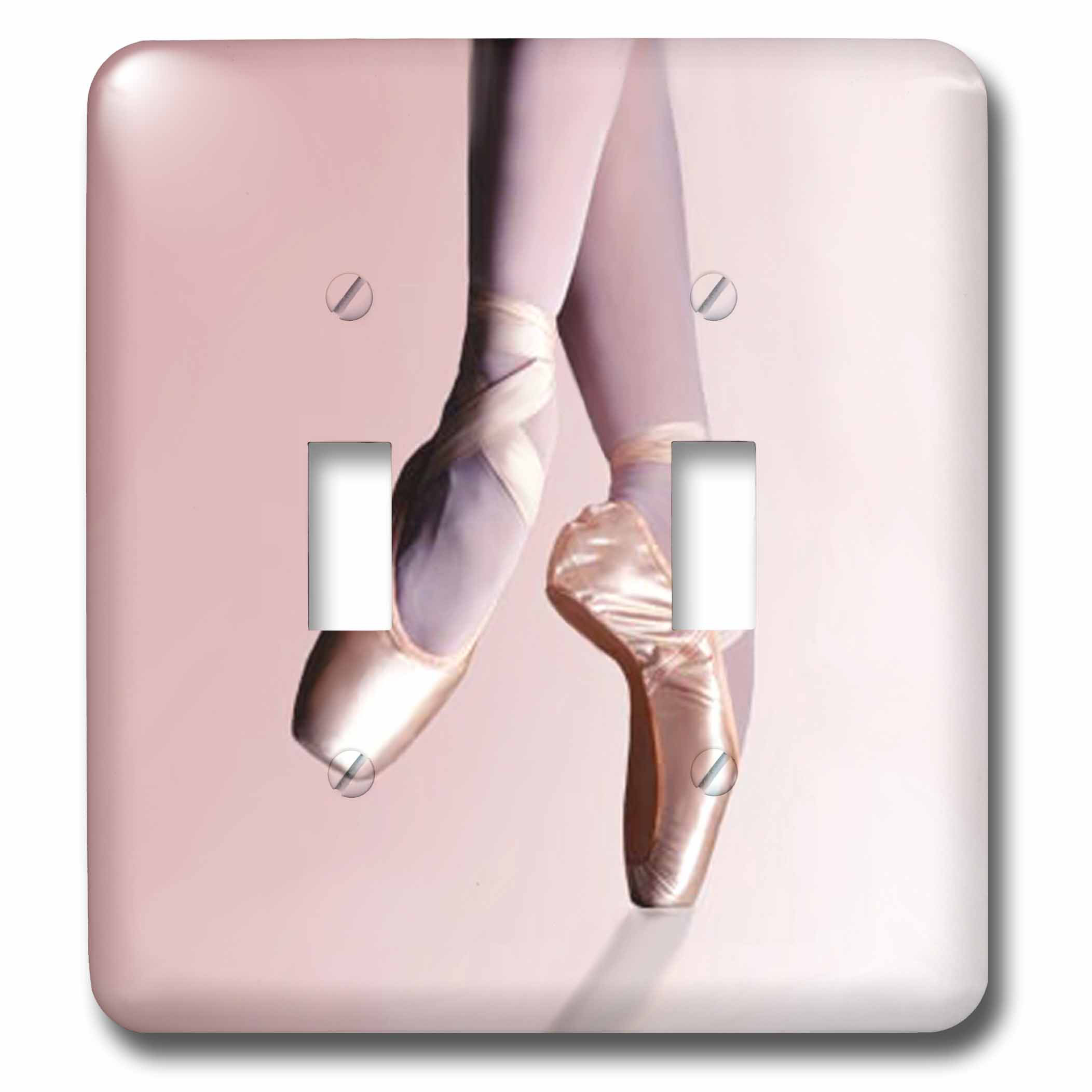 3drose Ballet Slippers 2 Gang Toggle Light Switch Wall Plate Wayfair