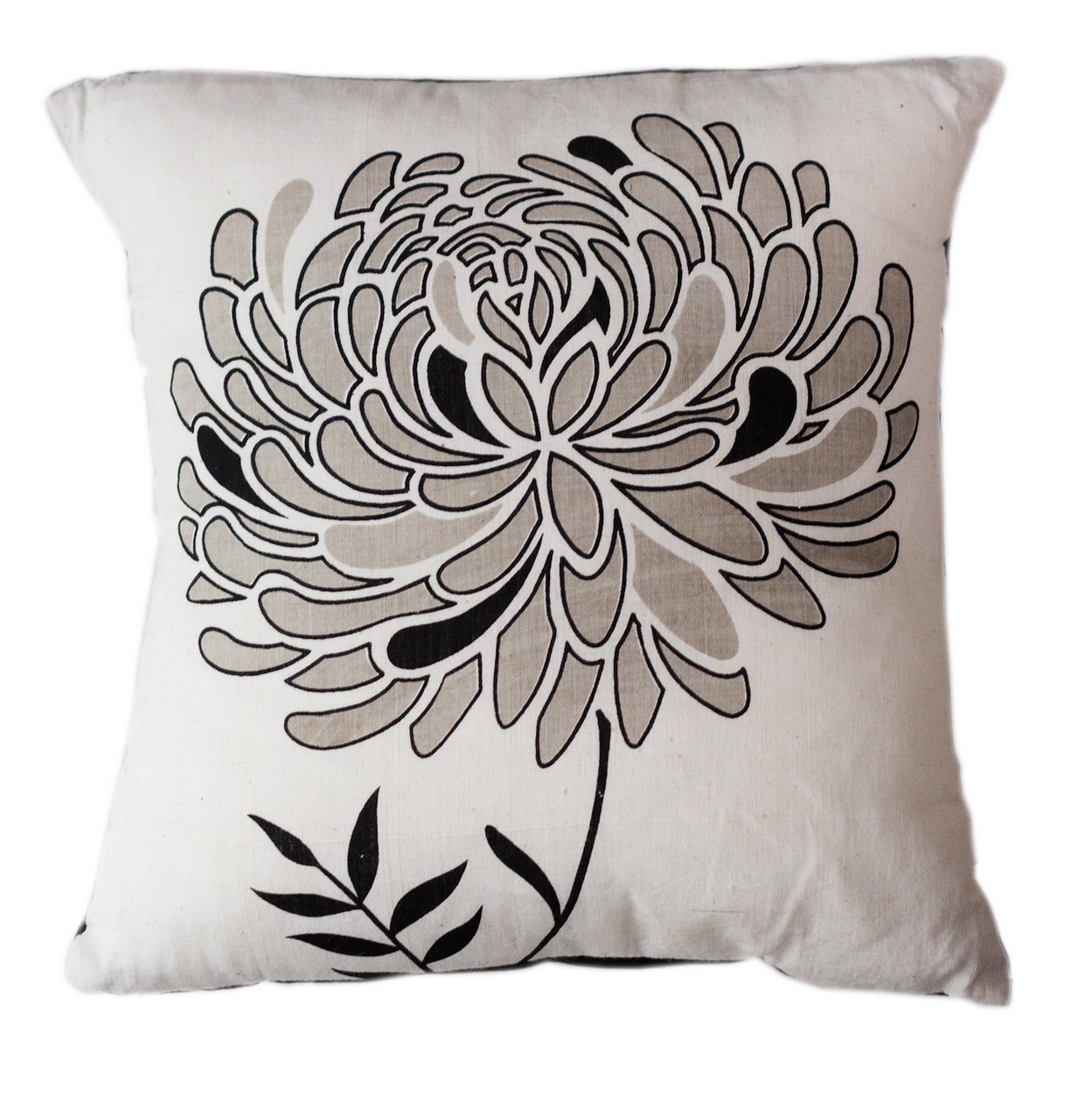 Sustainable Threads Lunar Dahlia Cotton Throw Pillow Wayfair