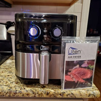 Uten Electric Airfryer with Temperature Control Timer Air Fryer 5.8Qt/5.5L A Great Kitchen Assistant Non-Stick Fry Basket Fast Oven Oilless Cooker 1700W High-power Dishwasher Safe Uten Electric Airfryer with Temperature Control Timer Air Fryer 5.8Qt/5.5L A Great Kitchen Assistant Non-Stick Fry Basket Fast Oven Oilless Cooker 1700W High-power Dishwasher Safe
