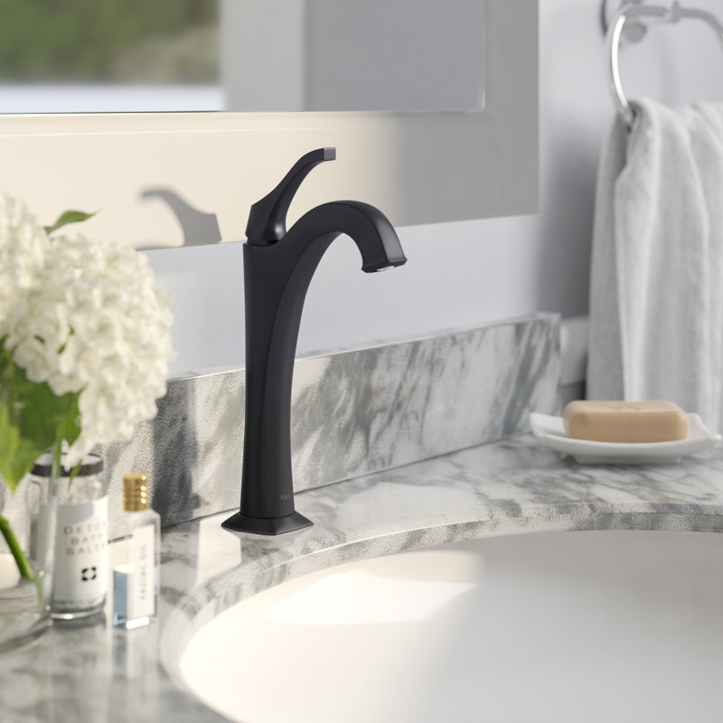 Kraus Arlo Vessel Sink Bathroom Faucet With Drain Embly Kraus Arlo Vessel Sink Bathroom Faucet
