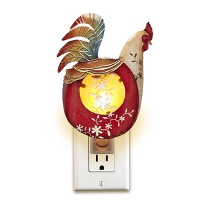 Decor Rooster Night Light