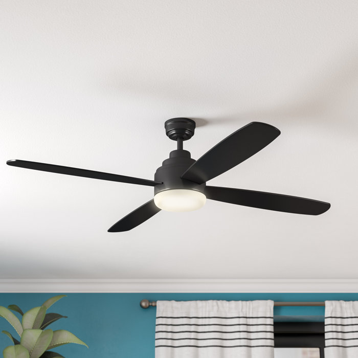 52 Emanuel 4 Blade Ceiling Fan With Remote