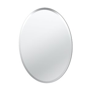 Oval Flush Accent Mirror