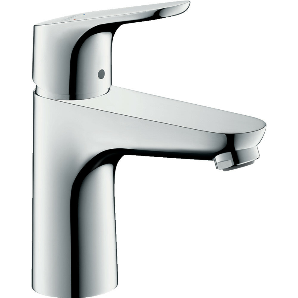 Hansgrohe Focus E Single Hole Bathroom Faucet With Drain Assembly   Focus E Single Hole Bathroom Faucet With Drain Assembly 