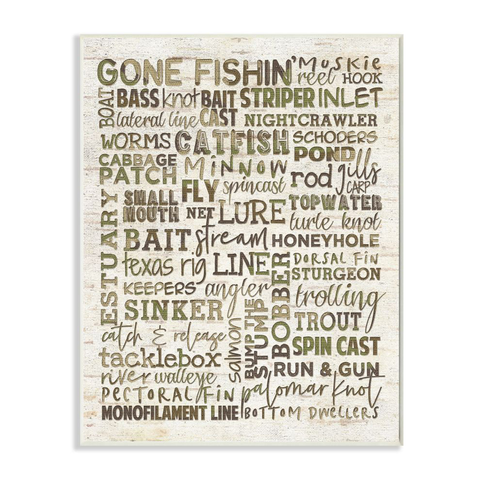 Trinx Fishing Terms And Phrases Sports by Erica Billups Textual Art