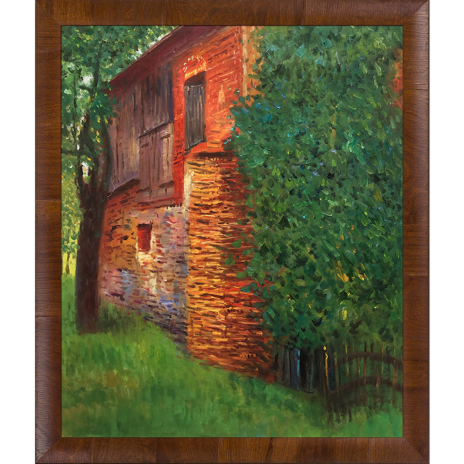 Wildon Home Farmhouse At Kammer By Gustav Klimt Framed Painting Wayfair