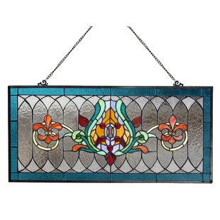 small stained glass window panels