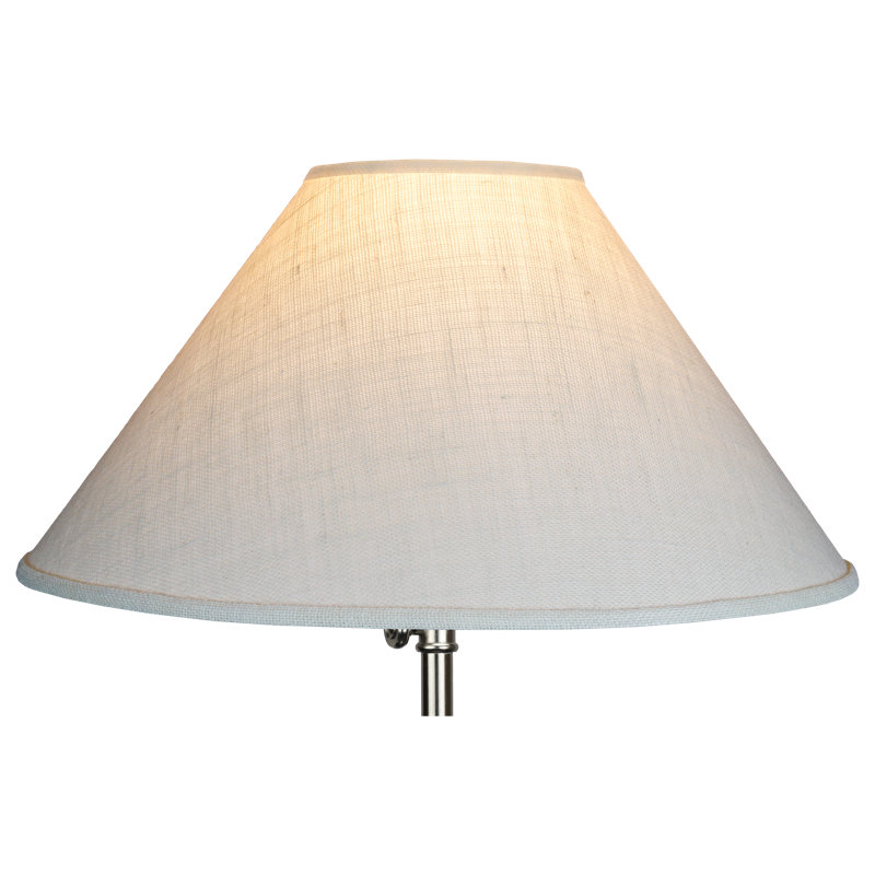 white lamp shade