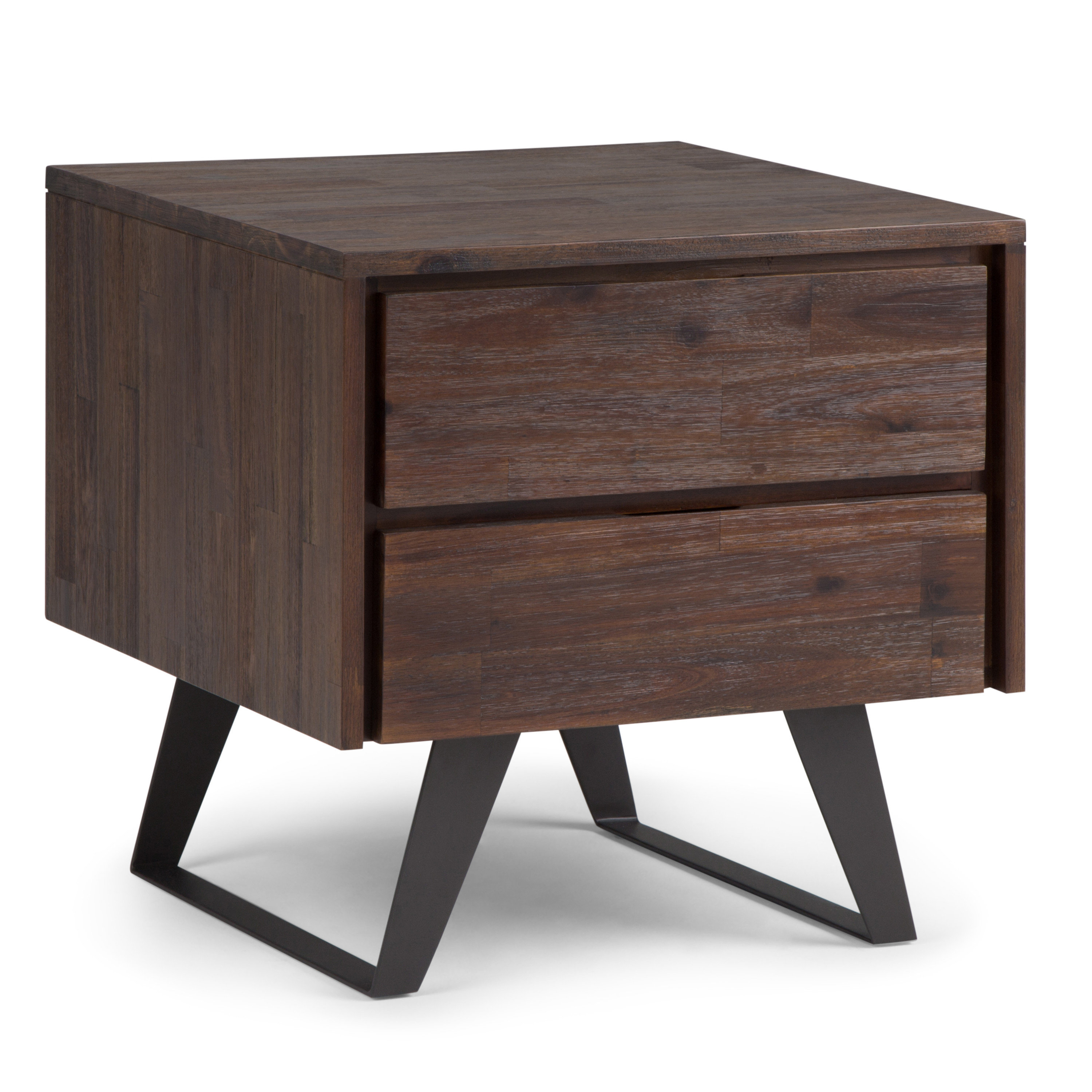 Allmodern Elle End Table With Storage Wayfair