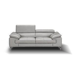 Go to store & view more images Orren Ellis Mayer Leather Loveseat