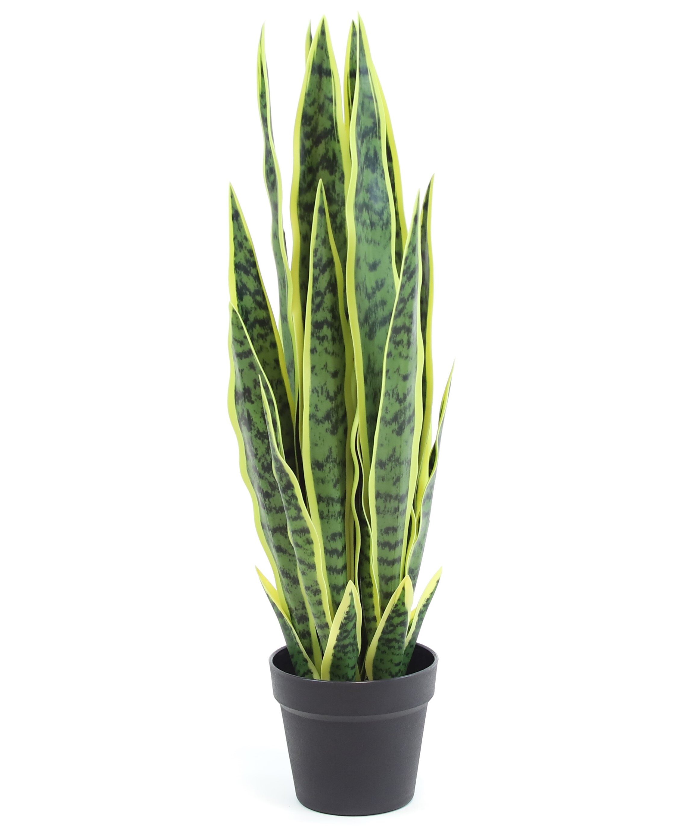 Primrue Faux Snake Plant in Pot Liner & Reviews | Wayfair