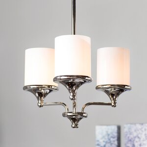 Cahill 3-Light Shaded Chandelier