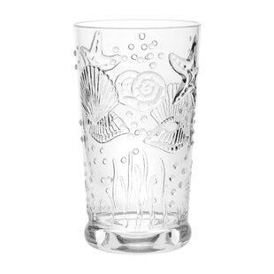QG Clear Light Grey Acrylic Plastic 14 fl oz Wine Glass Cup Tumbler Set of 4 