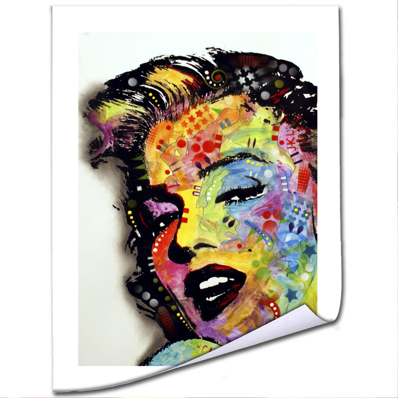 Trademark Art Marilyn Monroe Ii Painting Print On Archival Paper