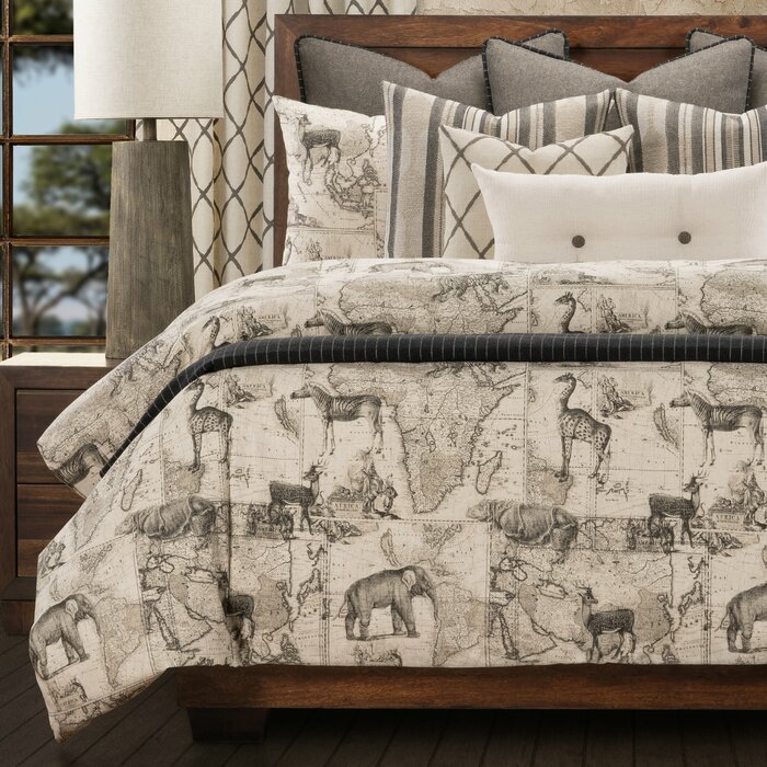 Ernest Hemingway Expedition Duvet Cover Insert Set Wayfair Ca