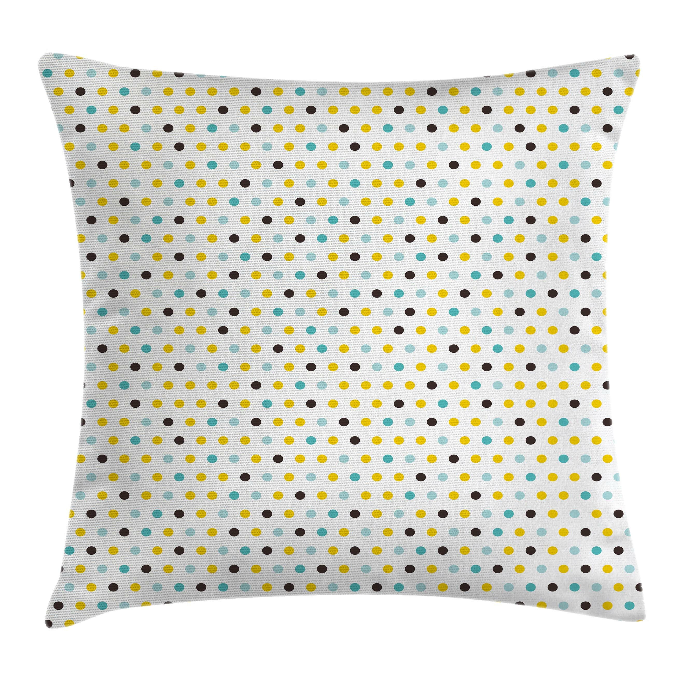 Ambesonne Kitchen Polka Dots Rounds Retro Pillow Cover Wayfair