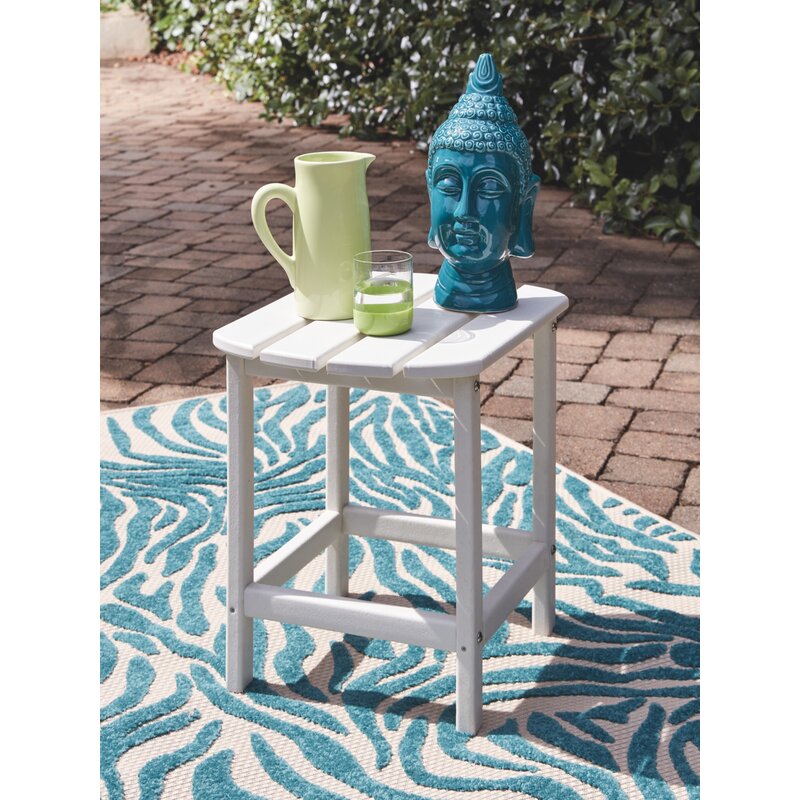 Highland Dunes Lupe Plastic Side Table Reviews Wayfair