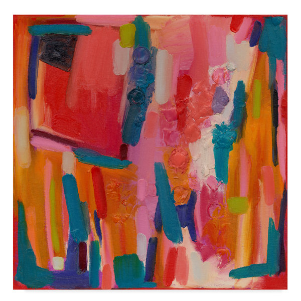 East Urban Home Art 101 Acrylic Painting Print On Wrapped Canvas