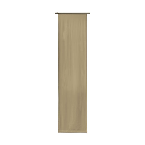 Torquay Blackout Thermal Single Panel Curtain Ebern Designs Colour: Taupe, Size: 175cm H x 60cm W