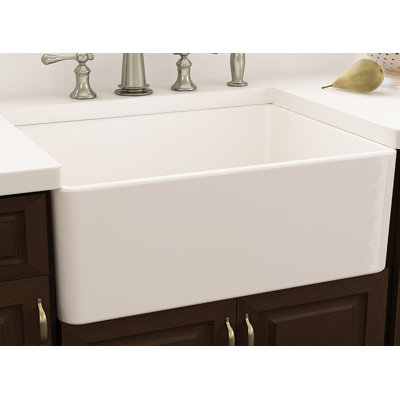 Nantucket Sinks Cape 30 L X 18 W Farmhouse Kitchen Sink With Drain Cape 30 L X 18 W Farmhouse Kitchen Sink With Drain Embly And