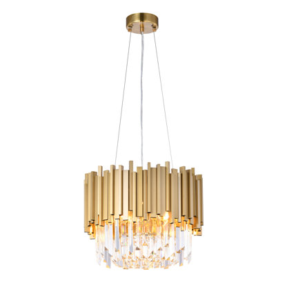 modern glam light fixture