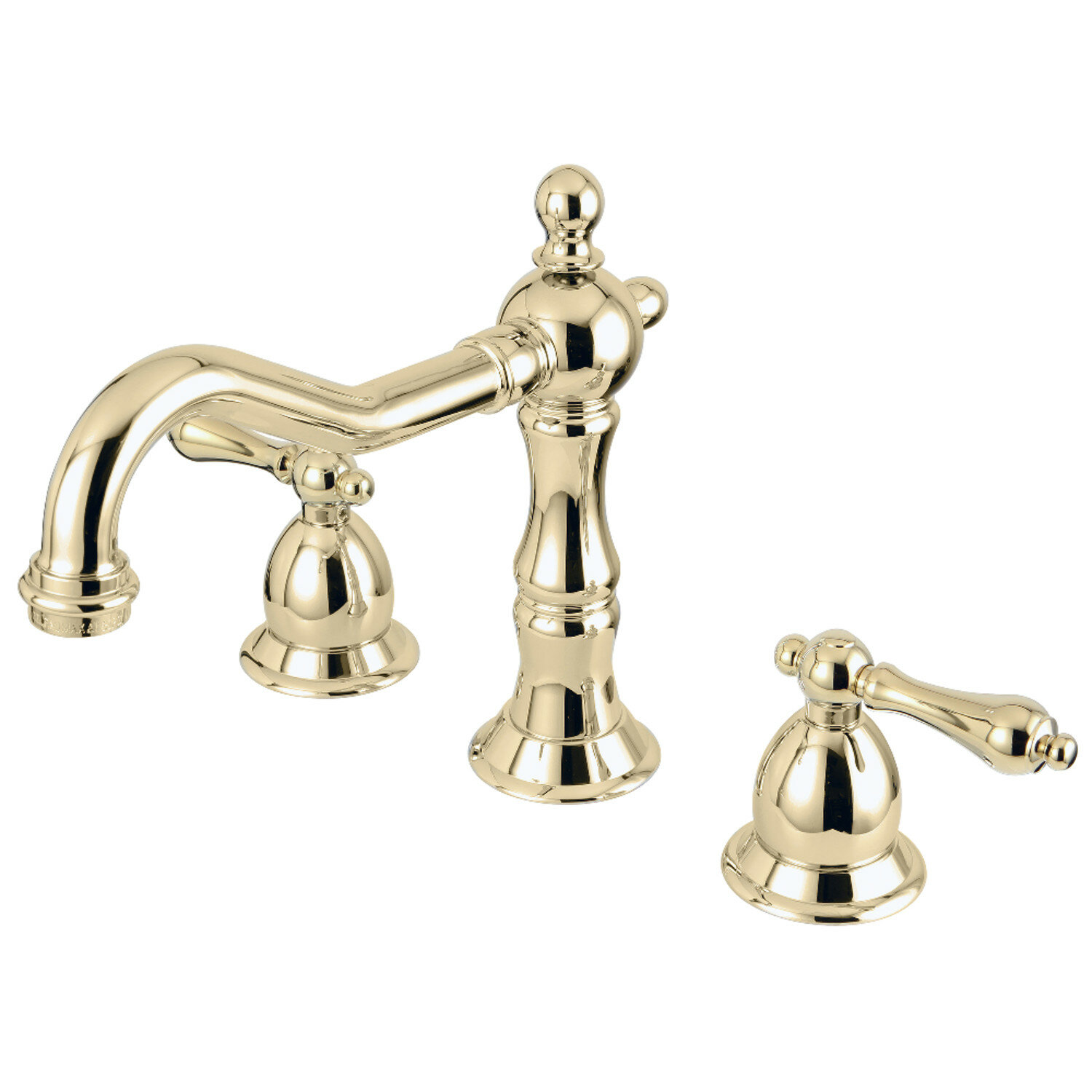 Kingston Brass Vintage Lavatory Widespread Bathroom Faucet With