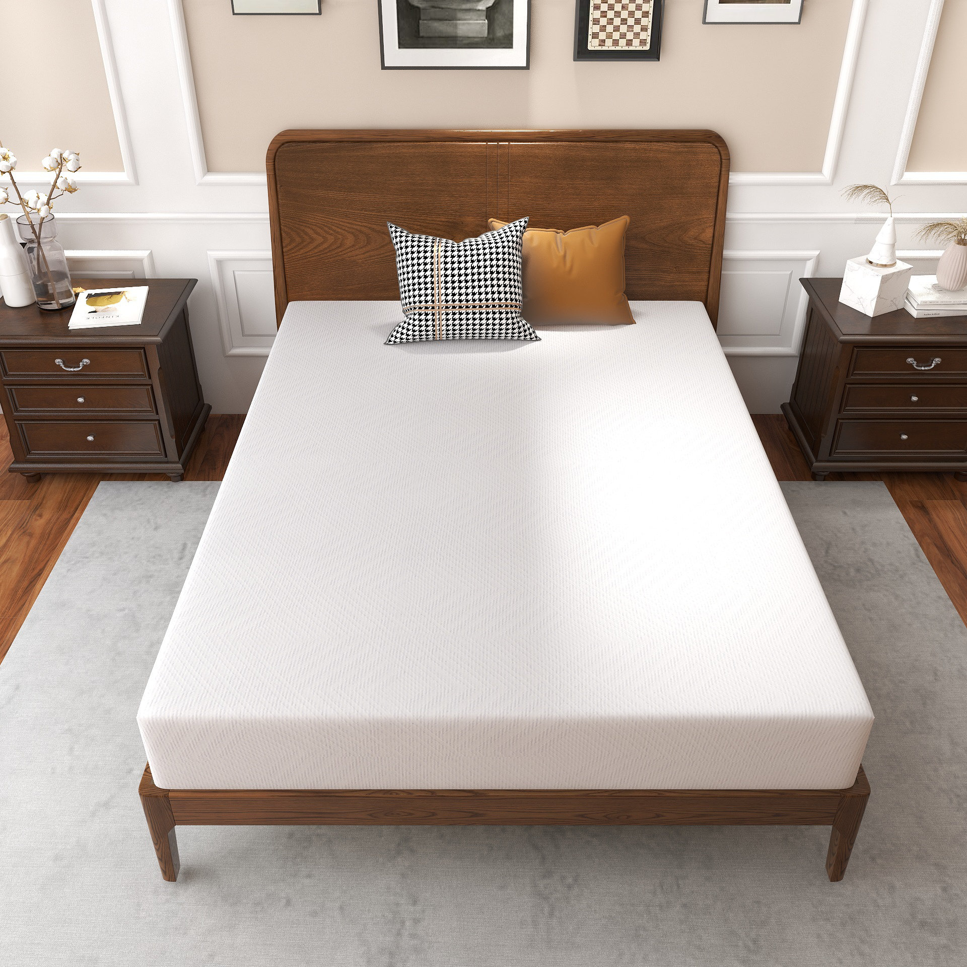 alwyn home 10 memory foam mattress