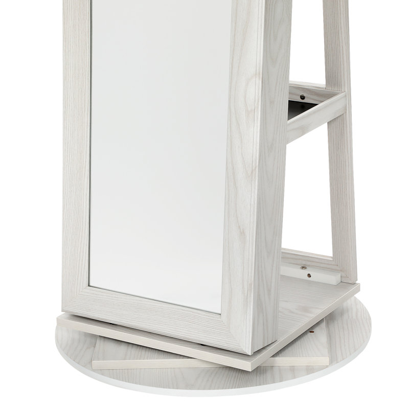 Ebern Designs Quakertown 360 Rotatable Freestanding Jewelry