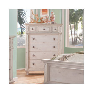 Dorinda Vintage Style 5 Drawer Chest by One Allium Way