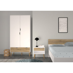 Zephyr 2 Drawer and 2 Door Armoire by Langley Street
