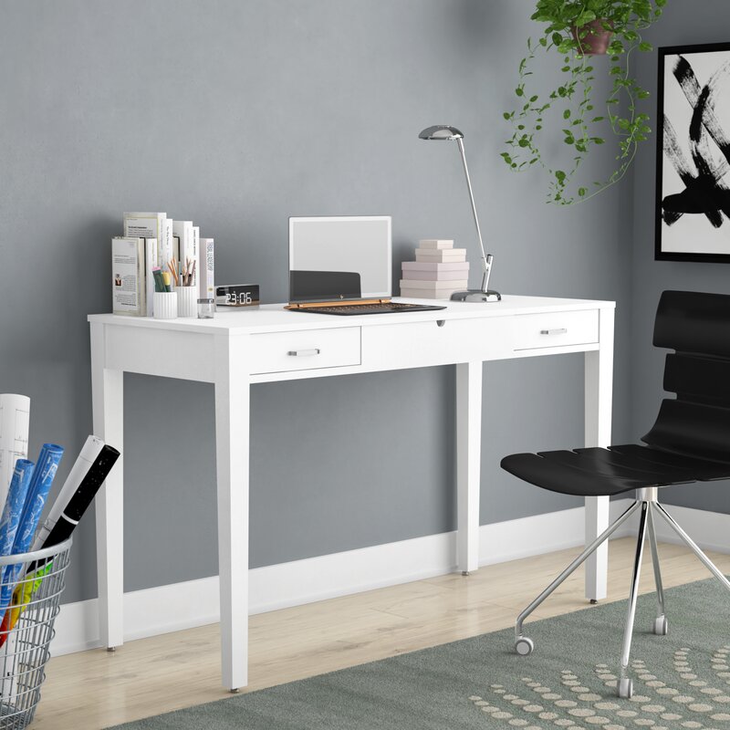 Ebern Designs Hunedoara Writing Desk Reviews Wayfair