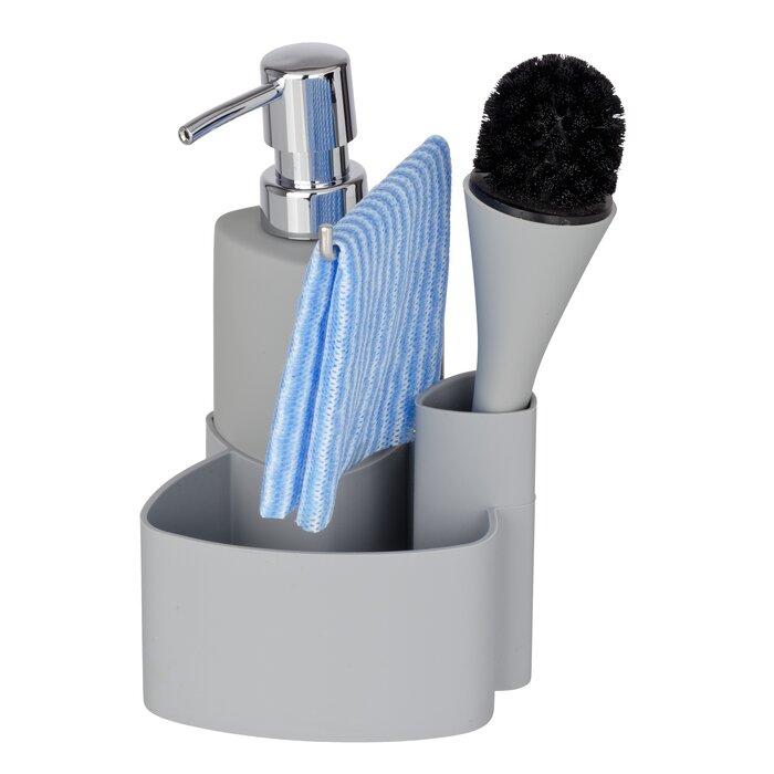 Wenko Inc Wash Up Set Ceramic Sink Caddy & Reviews | Wayfair