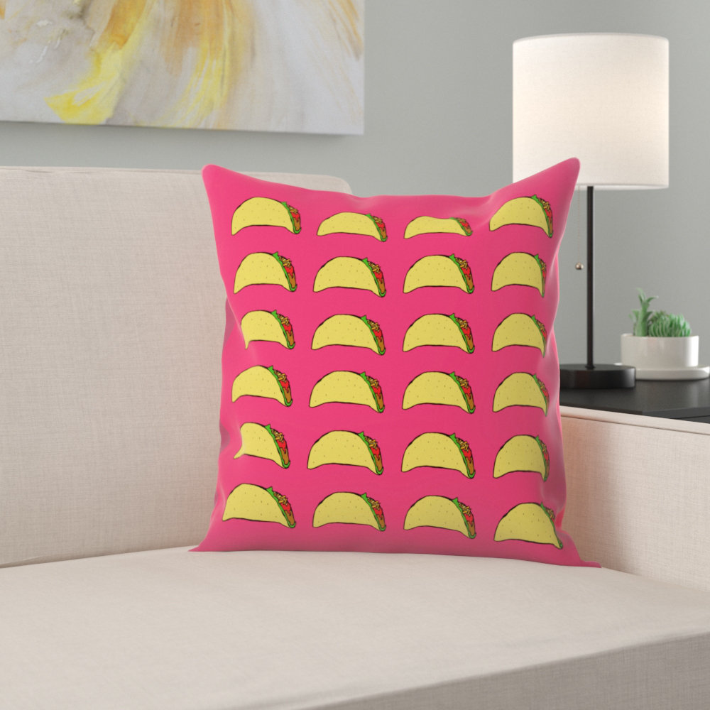 taco shaped pillow