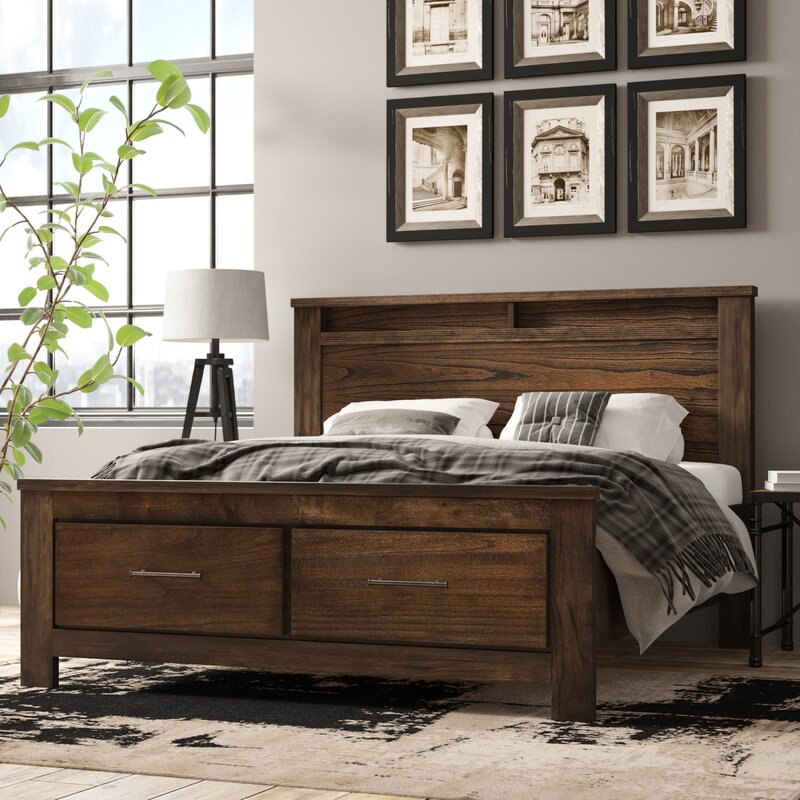 Foundry Select Zoey Storage Platform Bed & Reviews | Wayfair