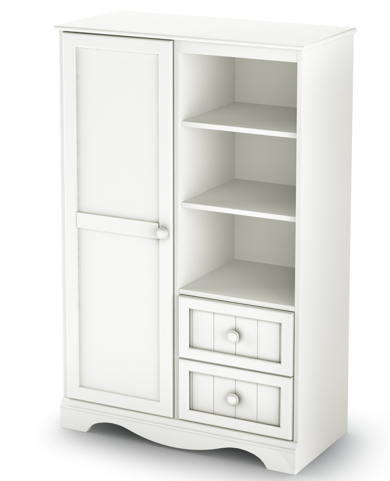 grey armoire for nursery