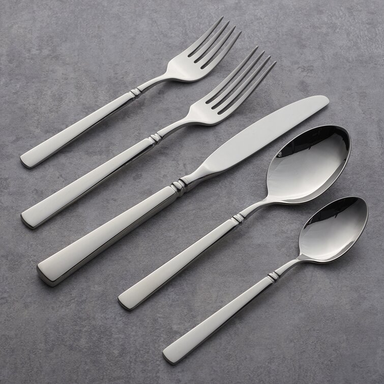 Set of 4 Dinner Forks Oneida Easton Fine Flatware Set 18/10 Stainless